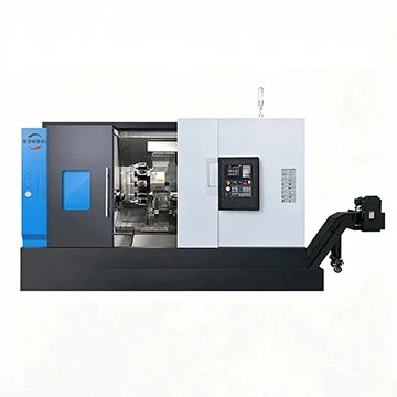 Mesin Bubut CNC-spindel ganda